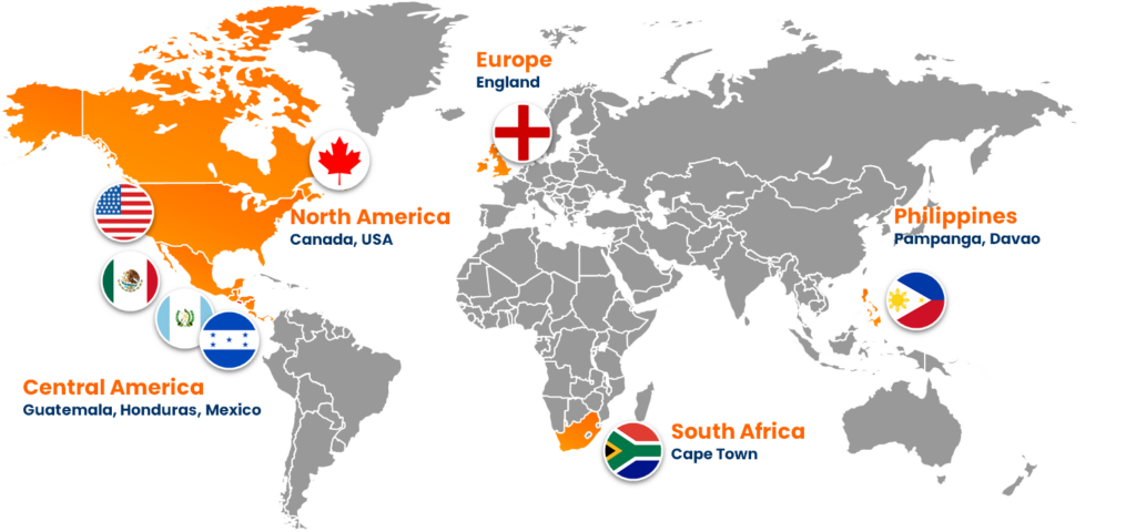 MCI Global Footprint