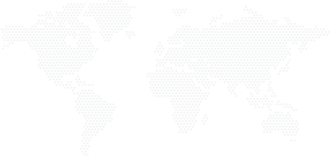 world map white dots
