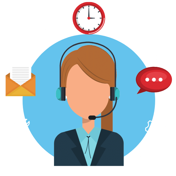 Call Center Illustration