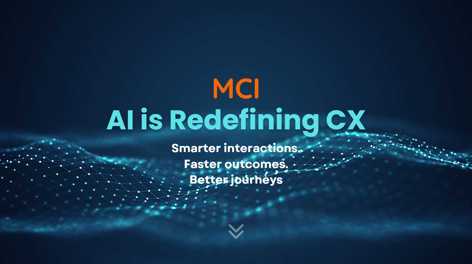 MCI AI is Redefining CX
